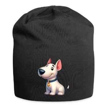 Bull Terrier 5 - Jersey Beanie - black - Front