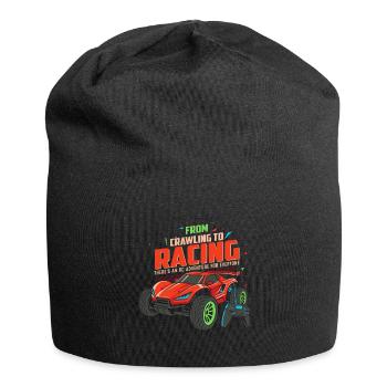 Vom Krabbeln bis zum Rennen, es gibt ein RC-Abenteuer f - Jersey-Beanie - Schwarz - Vorne