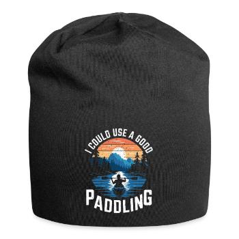 Humor for kayak fans - Jersey Beanie - black - Front