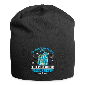 Vers l’infini et au-delà – le voyage de l’astronaute ! - Bonnet en jersey - noir - Devant