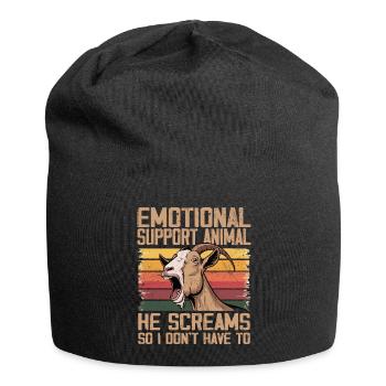 Emotional Support Animal - Jersey Beanie - black - Front
