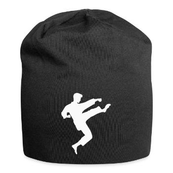 karate - Jersey-Beanie - Schwarz - Vorne