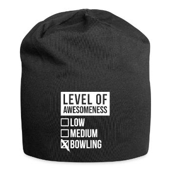 Bowling Bowling Bowling - Bonnet en jersey - noir - Devant