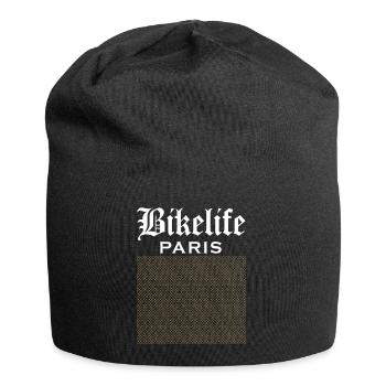 TheRealBikelife Paris Monogramme - Bonnet en jersey - noir - Devant
