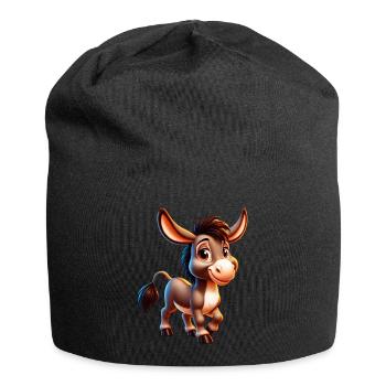 Donkey Mule - Jersey Beanie - black - Front