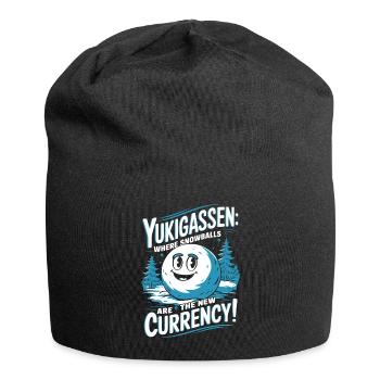Yukigassen : Où les boules de neige sont la nouvelle monnaie ! - Bonnet en jersey - noir - Devant