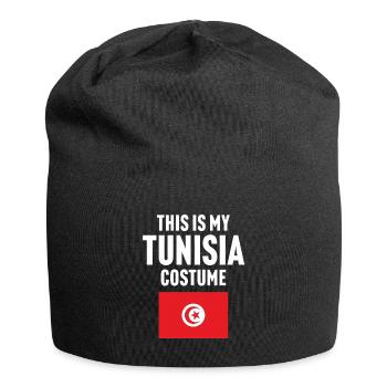 C’est mon costume de Tunisie - Bonnet en jersey - noir - Devant
