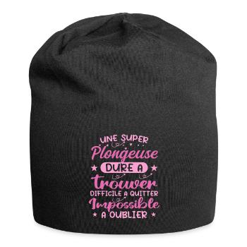 Ein Super Diver - Diver Geschenk - Jersey-Beanie - Schwarz - Vorne