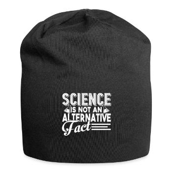 Science Is Not Alternative - Jersey Beanie - black - Front