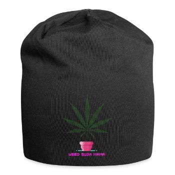 Weed Suga Mama - Bonnet en jersey - noir - Devant