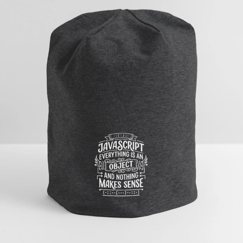 JavaScript: Alles ist ein Objekt Jersey-Beanie