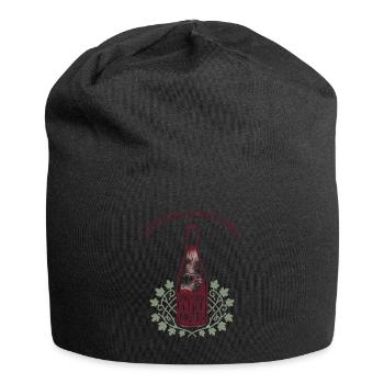 Natural Wine Only - Jersey-Beanie - Schwarz - Vorne