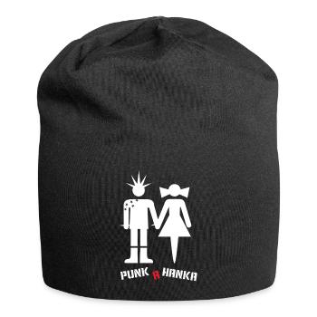 PUNK A HANKA - Jersey Beanie - black - Front