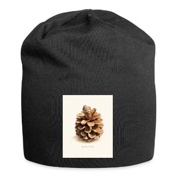 enraciné - Bonnet en jersey - noir - Devant