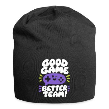 Good Game Better Team - Jersey-Beanie - Schwarz - Vorne