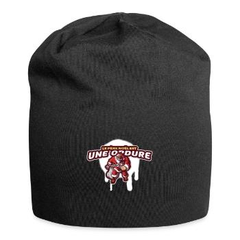 Le père noël est une ordure humour anniversaire - Bonnet en jersey - noir - Devant