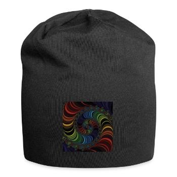 Fraktal #X4 - Jersey-Beanie - Schwarz - Vorne