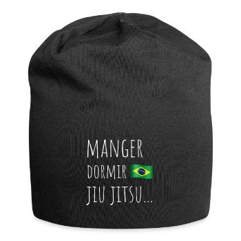 jiujitsu art martial - Bonnet en jersey - noir - Devant