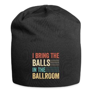 Danse Slogan Ballroom Couple Dance Dance Floor - Bonnet en jersey - noir - Devant