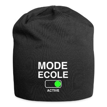 SCHOOL BACK TO SCHOOL FUNNY GIFT - Jersey Beanie - black - Front