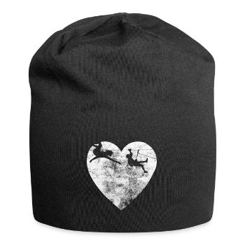 Heart - Climbing - - Jersey Beanie - black - Front