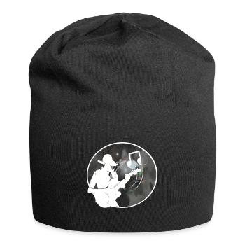 Gitarrist - Jersey-Beanie - Schwarz - Vorne
