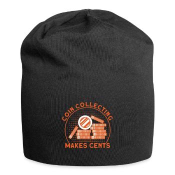 Collection de pièces Collection de pièces Collection de pièces de monnaie Numismatique - Bonnet en jersey - noir - Devant