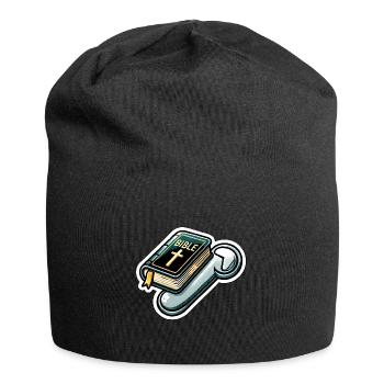 Slide to Activate Pioneer Mode - Jersey Beanie - black - Front