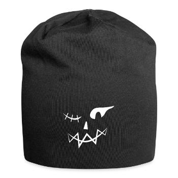 Halloween Kostüm Party Geschenkidee T-shirt Design - Jersey-Beanie - Schwarz - Vorne