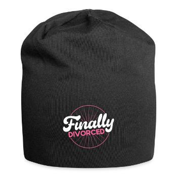 Divorced Ex partner Dissolution of marriage gift - Jersey Beanie - black - Front