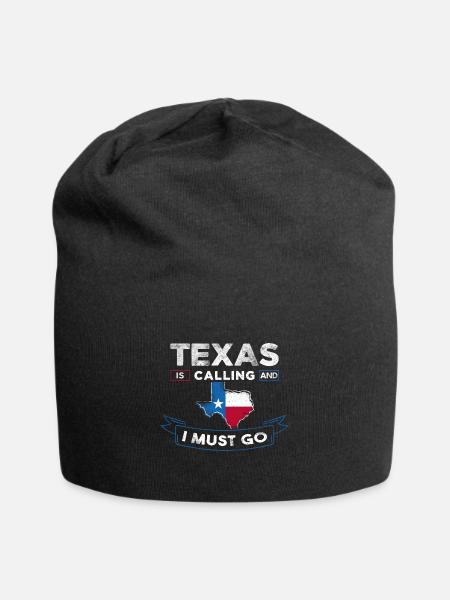Weiter zu Texas Design für stolze Texaner - Jersey-Beanie - Schwarz