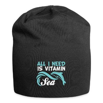 vitamin sea summer - Jersey Beanie - black - Front