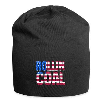 USA Carbon Roller Design for Diesel Drivers - Jersey Beanie - black - Front