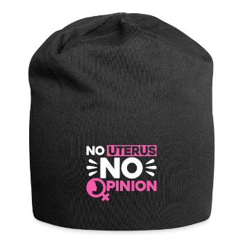 Droits des femmes Autonomisation féministe - Bonnet en jersey - noir - Devant