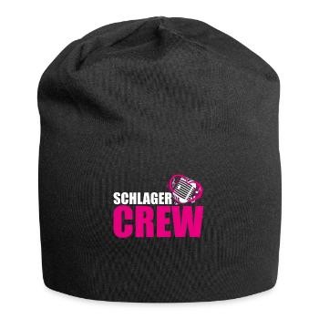 Schlager Crew - Jersey-Beanie - Schwarz - Vorne