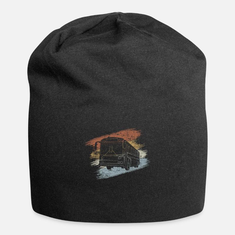 Busfahrer - Jersey-Beanie - Schwarz