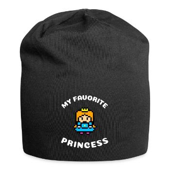 My Favorite Princess | Princess Royal Gift - Jersey Beanie - black - Front