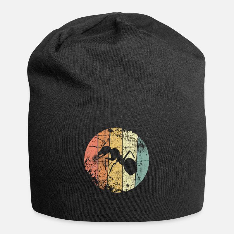 Fourmis - Bonnet en jersey - noir