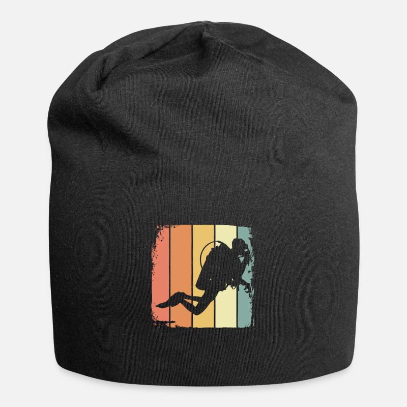 Plongée - Bonnet en jersey - noir