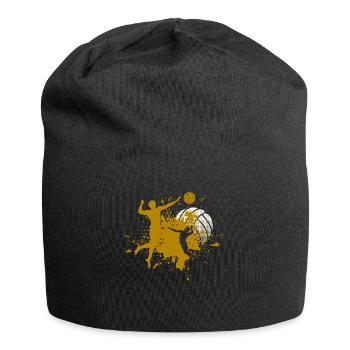 Volleyball - Jersey-Beanie - Schwarz - Vorne