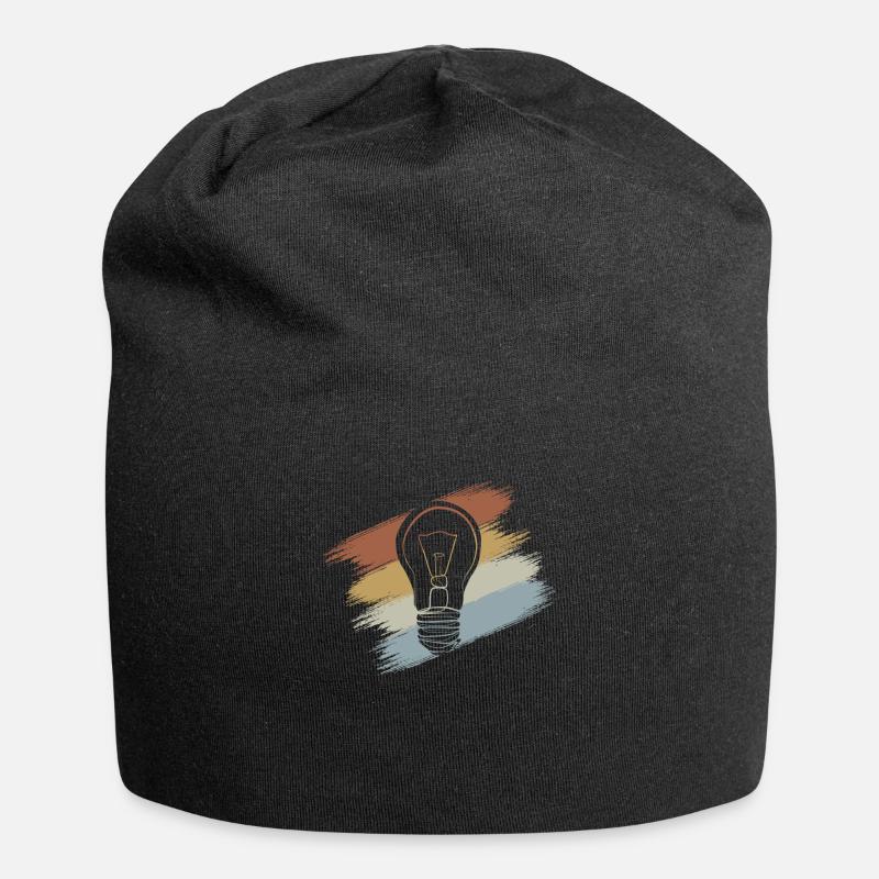 Geek - Bonnet en jersey - noir