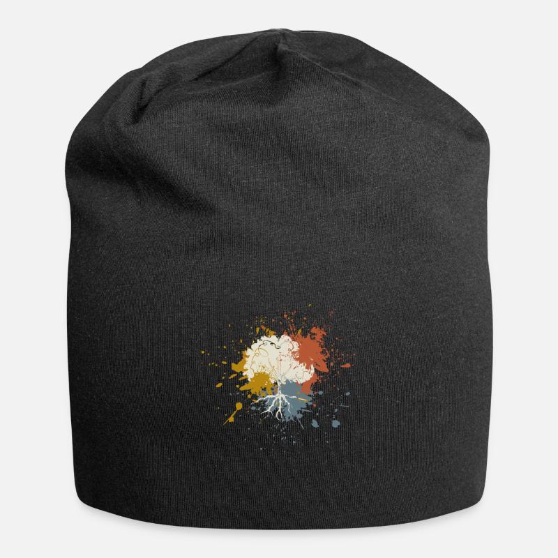 Arbre - Bonnet en jersey - noir