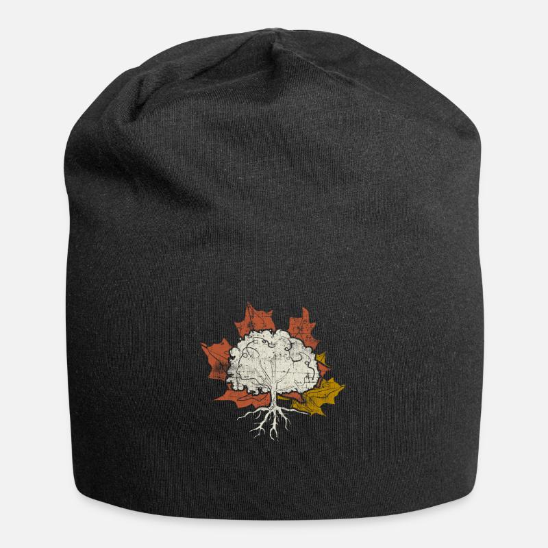 Arbre - Bonnet en jersey - noir