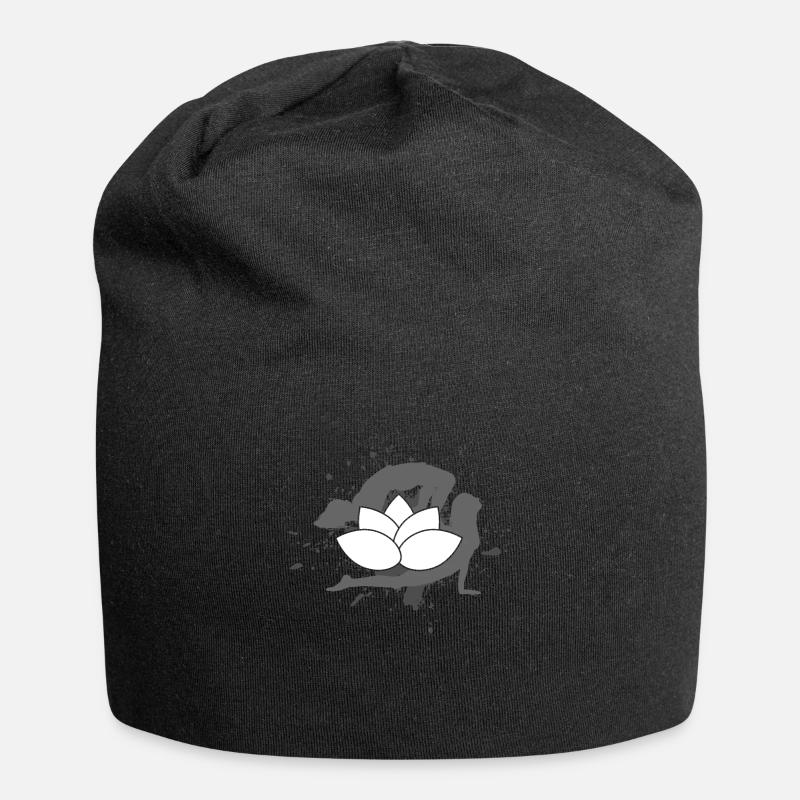 yoga - Jersey Beanie - black