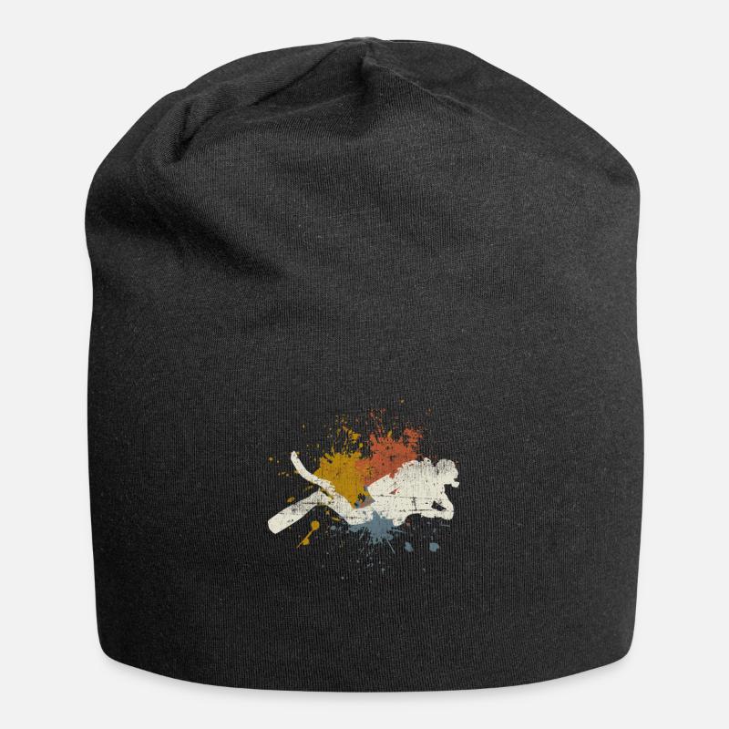 Tauchen - Jersey-Beanie - Schwarz
