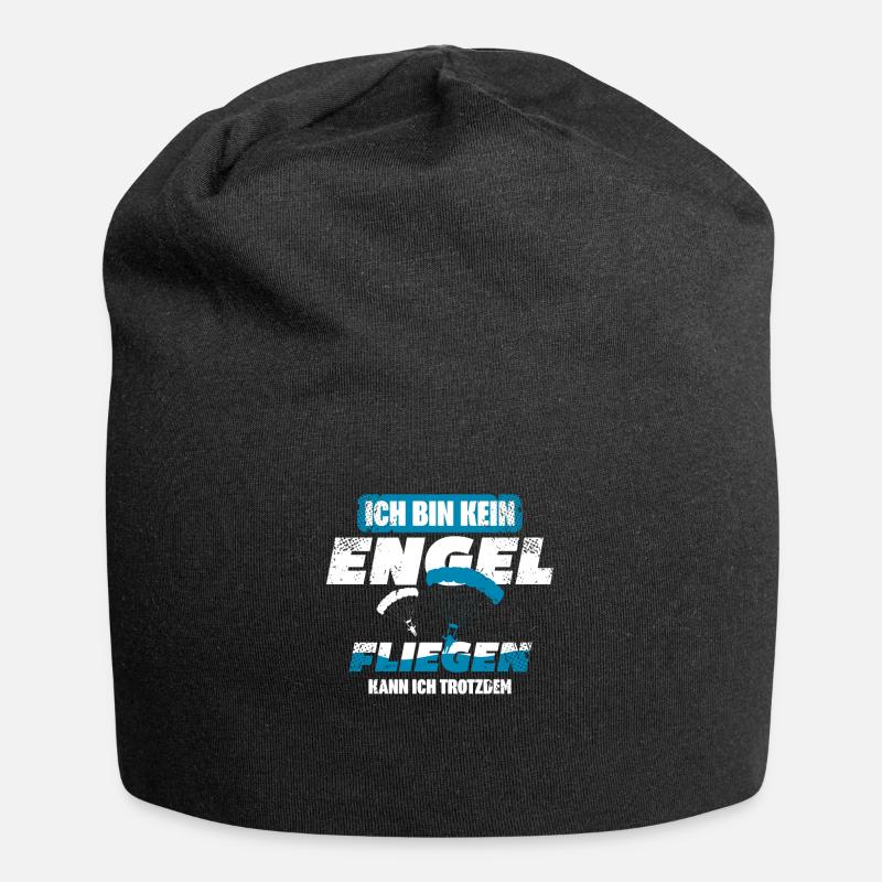 Gleitschirm Paragliding - Jersey-Beanie - Schwarz