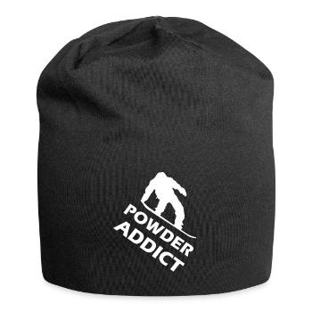 snowboard poudre addict snowboard - Bonnet en jersey - noir - Devant