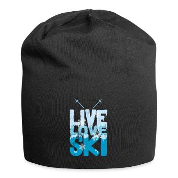 Ski - Jersey-Beanie - Schwarz - Vorne
