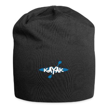 Kayak water sports gift I canoe kayak kayaker - Jersey Beanie - black - Front