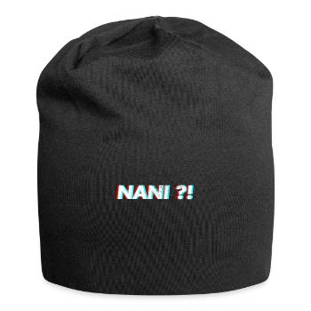 Nani shirt anime meme - Bonnet en jersey - noir - Devant